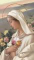  "Rosa Mystica" Prayer/Holy Card (Paper/100) 