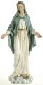  Our Lady of Grace Statue in a Resin/Stone Mix, 23 1/2"H 