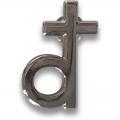  Deacon Cross Lapel Pin - 1/2" Ht (4 pc) 