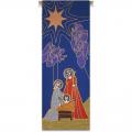  Blue Tapestry - Holy Family Motif - Omega Fabric 