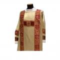  Chasuble/Dalmatic in Assisi Gold Lame Fabric 
