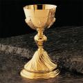  Fluted Ornamentation Chalice & Scale Paten 