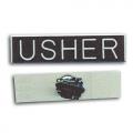  Usher, Deacon or Greeter Badge with Magnet 