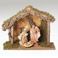  Nativity Stable & 7.5" Figures (3 pc) 