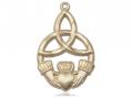  Irish Knot/Claddagh Knot Neck Medal/Pendant Only 