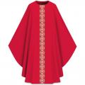  Red Gothic Chasuble Set - 4 Colors - Dupion Fabric 