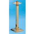  Paschal Candlestick | 28" | Brass Or Bronze | Square Column & Base 