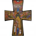  Icon Cross - Pentecost - 5 1/3" Ht 