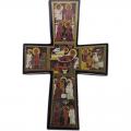 Icon Cross - Christmas - 5 1/2" Ht 