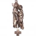  15th Station of the Cross - Risen Christ - Polyester - Silver 