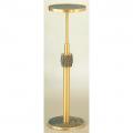  High Polish Finish Bronze Adjustable Pedestal Stand: 5757 Style - 29" to 51" Ht 