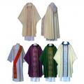  Chasuble - Milano Series in Opus or Europa Fabric: Plain Neck or Cowl 
