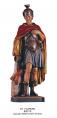  St. Florian Statue in Linden Wood, 36"H 