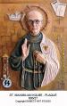  St. Maximilian Kolbe Plaque in Fiberglass, 21" & 27"H 