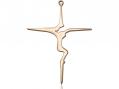  1 1/4" Modern Crucifix Neck Medal/Pendant Only 