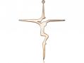  1 7/8" Modern Crucifix Neck Medal/Pendant Only 