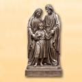  Holy Family Statue in Linden Wood, 66"H 