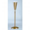  High Polish Finish Bronze Adjustable Floor Flower Vase (A): 6497 Style - 43" to 64" Ht 