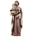  St. Joseph w/Child in a Resin/Stone Mix, 25"H 