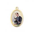  GOLD OVAL ST. GERARD PICTURE MEDAL (10 PK) 