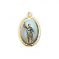  GOLD OVAL ST. JOAN OF ARC PICTURE MEDAL (10 PK) 