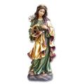  St. Catherine Statue in Linden Wood, 6" - 42"H 