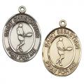  St. Christopher/Tennis Oval Neck Medal/Pendant Only 
