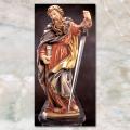  St. Paul the Apostle Statue in Linden Wood, 8" - 32"H 