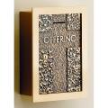  Bronze Offering Deposit Box w/Description & Key #: 7121 Style - 12 3/8" Ht 