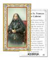  "Prayer to St. Francis Cabrini" Prayer/Holy Card (Paper/100) 