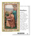  "Prayer to St. Matthew" Prayer/Holy Card (Paper/100) 