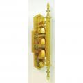  High Polish Finish Bronze Sanctuary Pull Bells w/Mechanism Concealed: 7520 Style 