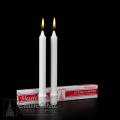  Candlemas Stearine Candles 25/32 x 8-1/4 SFE (2/bx) 