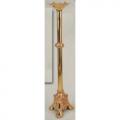  Fixed Combination Finish Floor Bronze Candlestick: 8130 Style - 44" Ht 