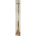  Combination Finish Bronze Floor Processional Crucifix: 8130 Style - 94" Ht 