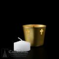  4 Hour Straight Side Votive Candles for Use in Aluminum Cups 4gr 576/cs 