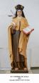  St. Therese of Avila Statue in Linden Wood, 36" & 48"H 