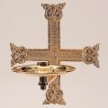  Combination Finish Bronze Consecration/Dedication Candle Holder: 9035 Style 