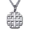  Jerusalem Cross - Sterling Silver 