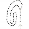  Hematite Bead Rosary 