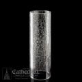  14 Day Crackle Cylinder Sanctuary Globe - Crystal 