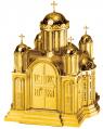  Tabernacle | 26" x 19-1/2" x 19" | Bronze | Cathedral Style 