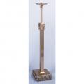  Processional Combination Finish Bronze Floor Candlestick: 9725 Style - 44" Ht - 1 1/2" Socket 