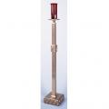  Combination Finish Bronze Floor Sanctuary Lamp: 9725 Style - 48" Ht 