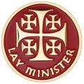 Lay Minister Pin (2 pc) 