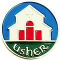  Usher Lapel Pin (2 pc) 