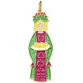  St. Lucia Ornament/Pendant 