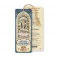  OUR LADY OF THE ROSARY LAMINATED BOOKMARK WITH TASSEL (10 pc) 