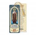  SAINT THERESE LAMINATED BOOKMARK WITH TASSEL (10 pc) 