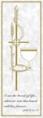  Parchment Communion Bookmark (100 pc) 